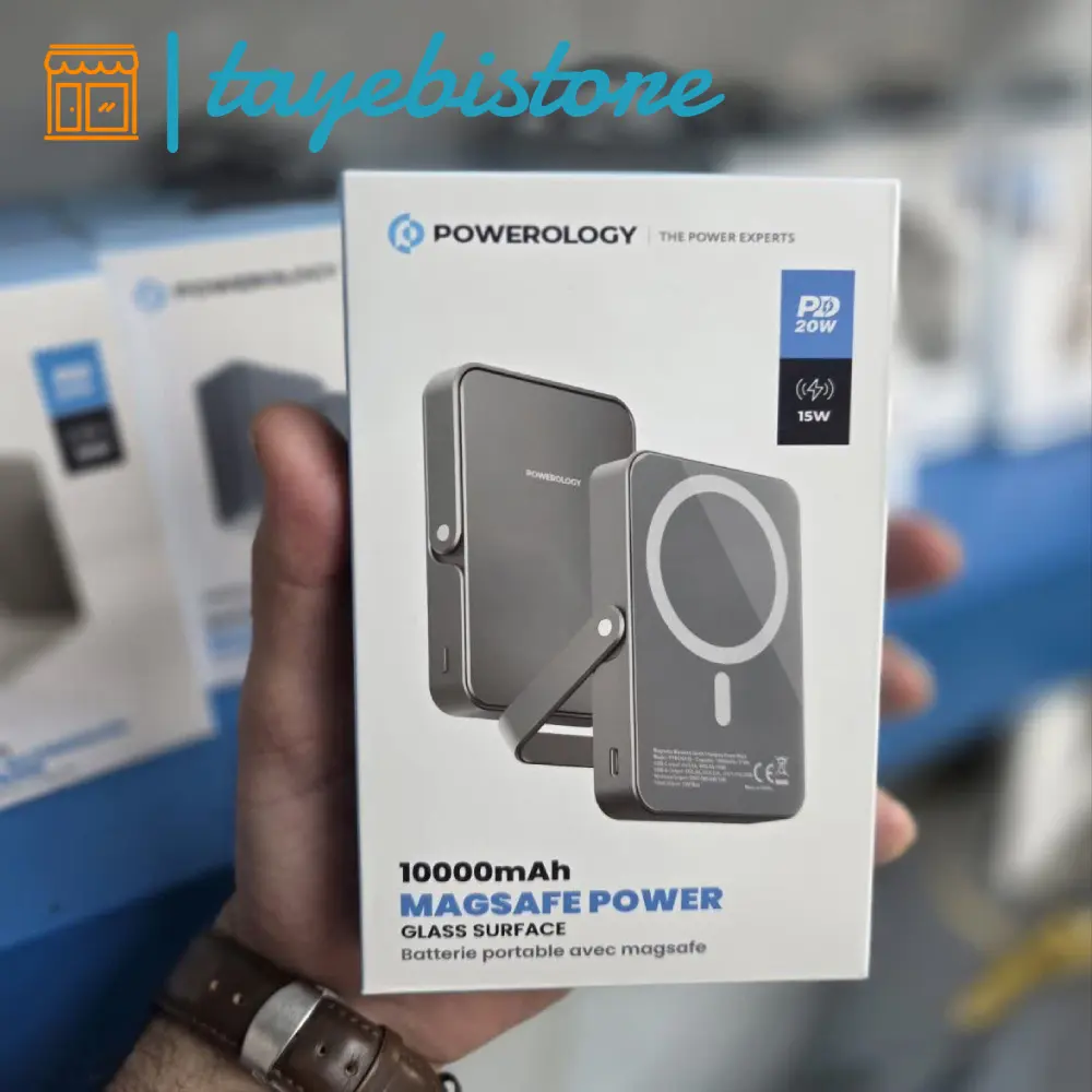 پاوربانک⚡ 10 هزار مگ سیف پاورولوژی Power Bank PPBCHA36