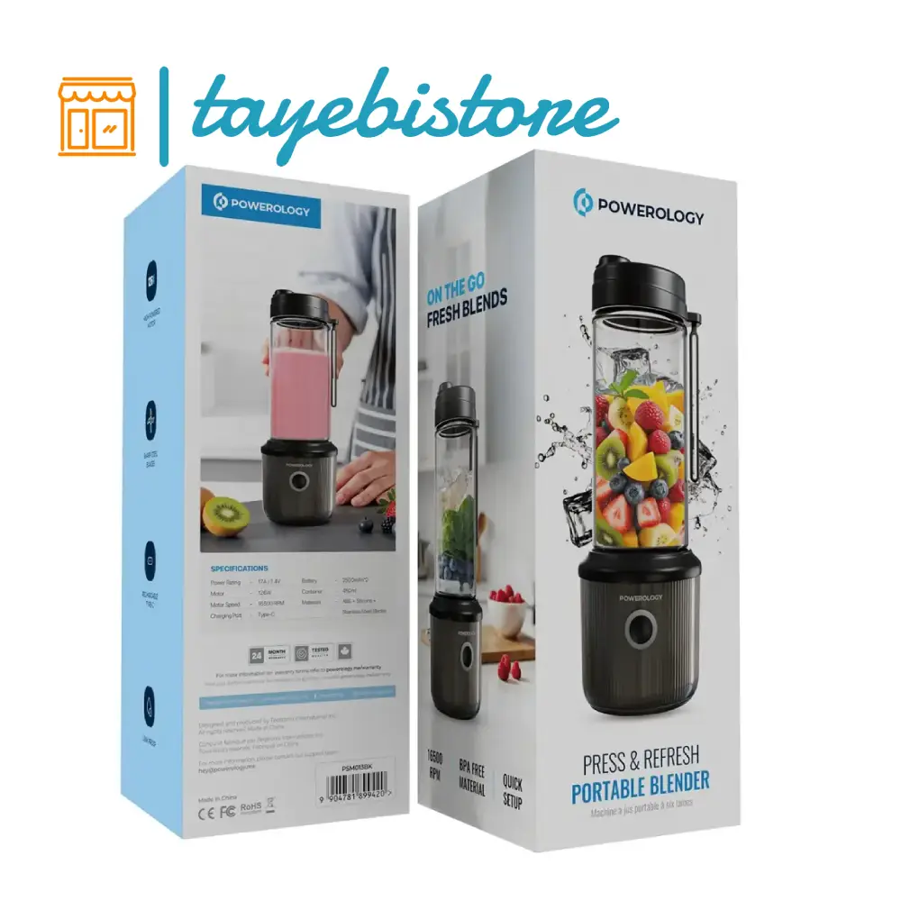 مشخصات شیکر و مخلوط کن پاورلوژی Powerology PSM013